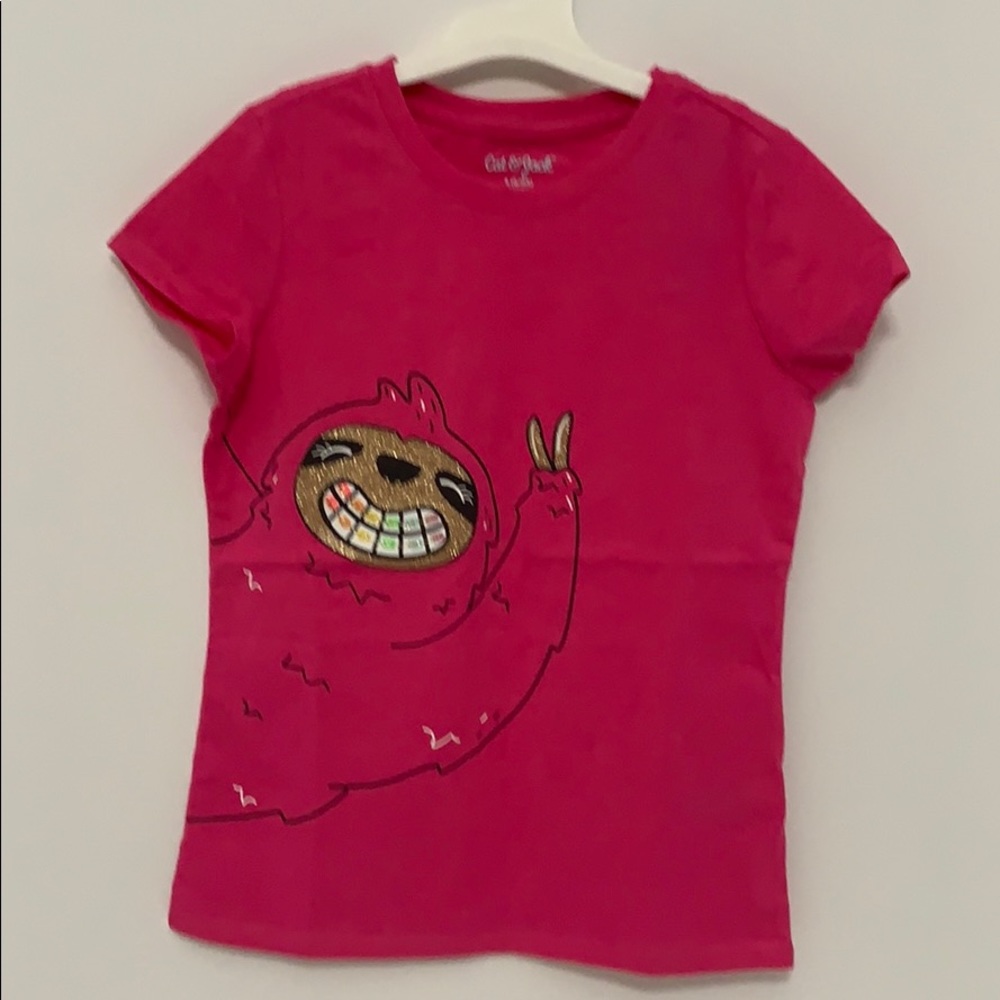 Cat & Jack girls pink t-shirt
